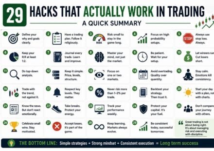29 Hacks That Actually Work in Trading: A Quick Summary