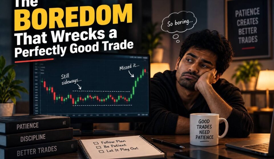 The Boredom That Wrecks a Perfectly Good Trade