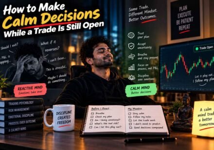 How to Make Calm Decisions While a Trade Is Still Open