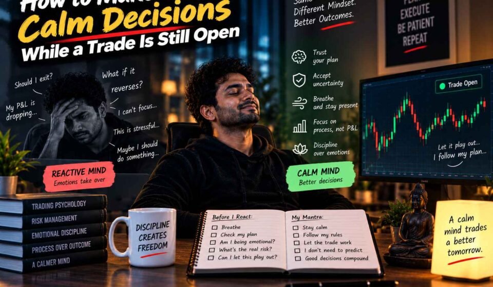 How to Make Calm Decisions While a Trade Is Still Open