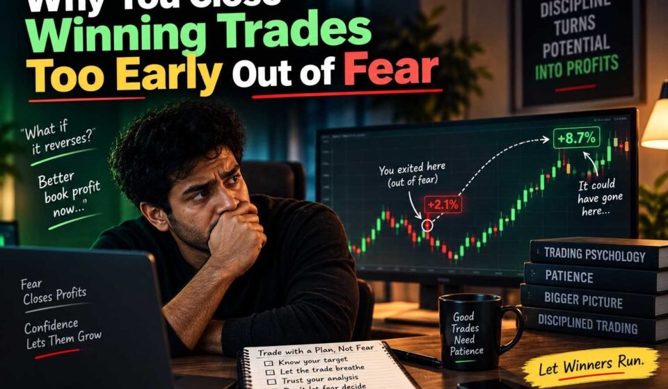 Why You Close Winning Trades Too Early Out of Fear