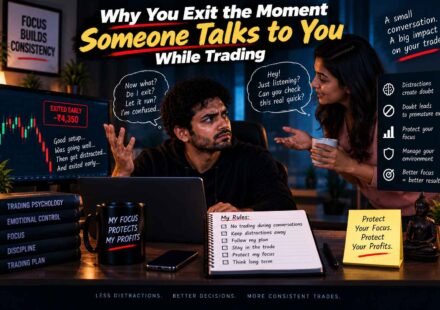 Why You Exit the Moment Someone Talks to You While Trading
