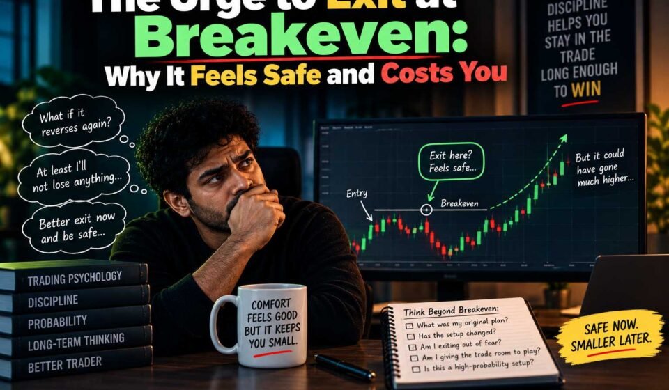 The Urge to Exit at Breakeven: Why It Feels Safe and Costs You
