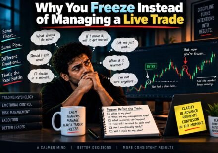 Why You Freeze Instead of Managing a Live Trade