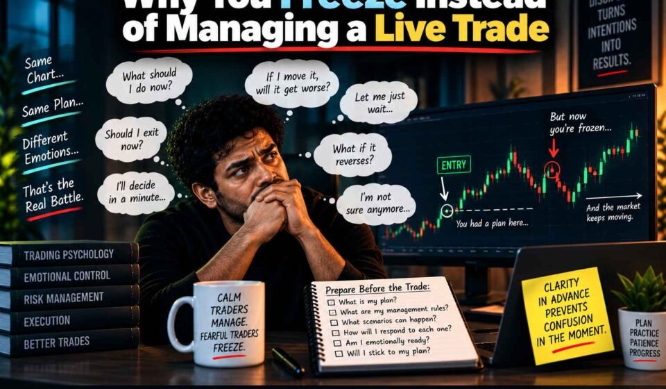 Why You Freeze Instead of Managing a Live Trade