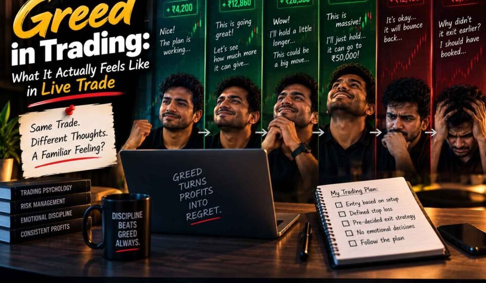 Greed in Trading: What It Actually Feels Like in a Live Trade