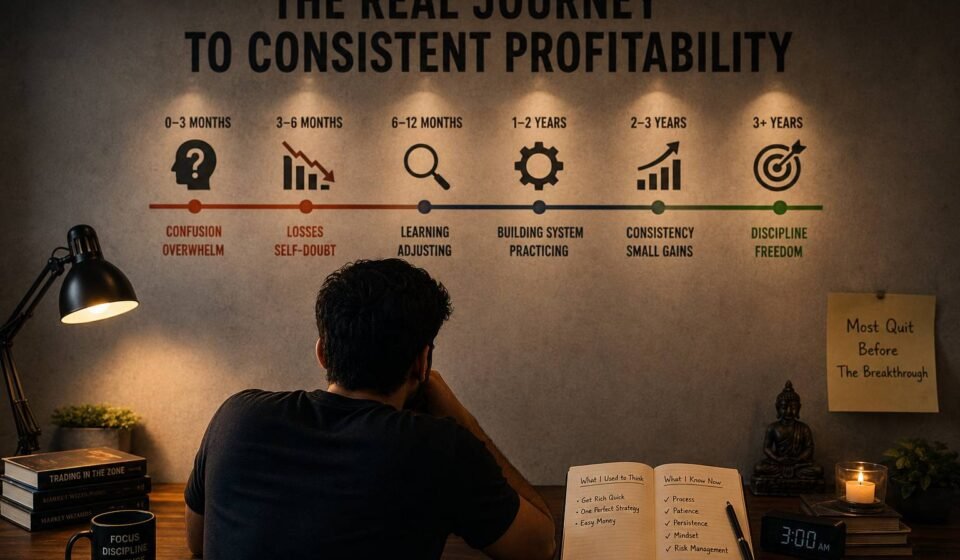 How Long It Actually Takes to Become a Consistently Profitable Trader