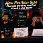 How Position Size Changes the Way You Feel About a Live Trade