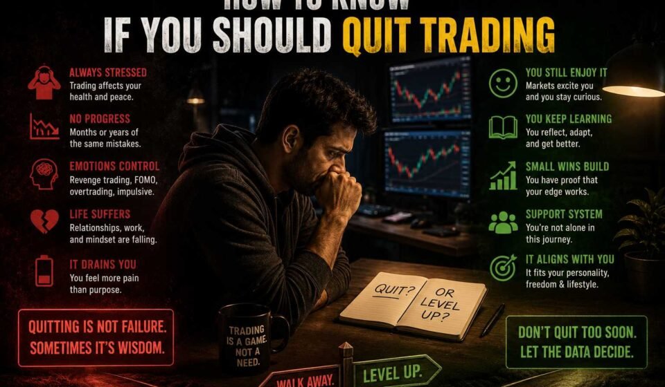 How to Know If You Should Quit Trading