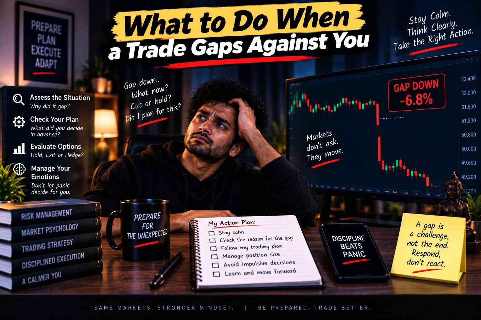 What to Do When a Trade Gaps Against You