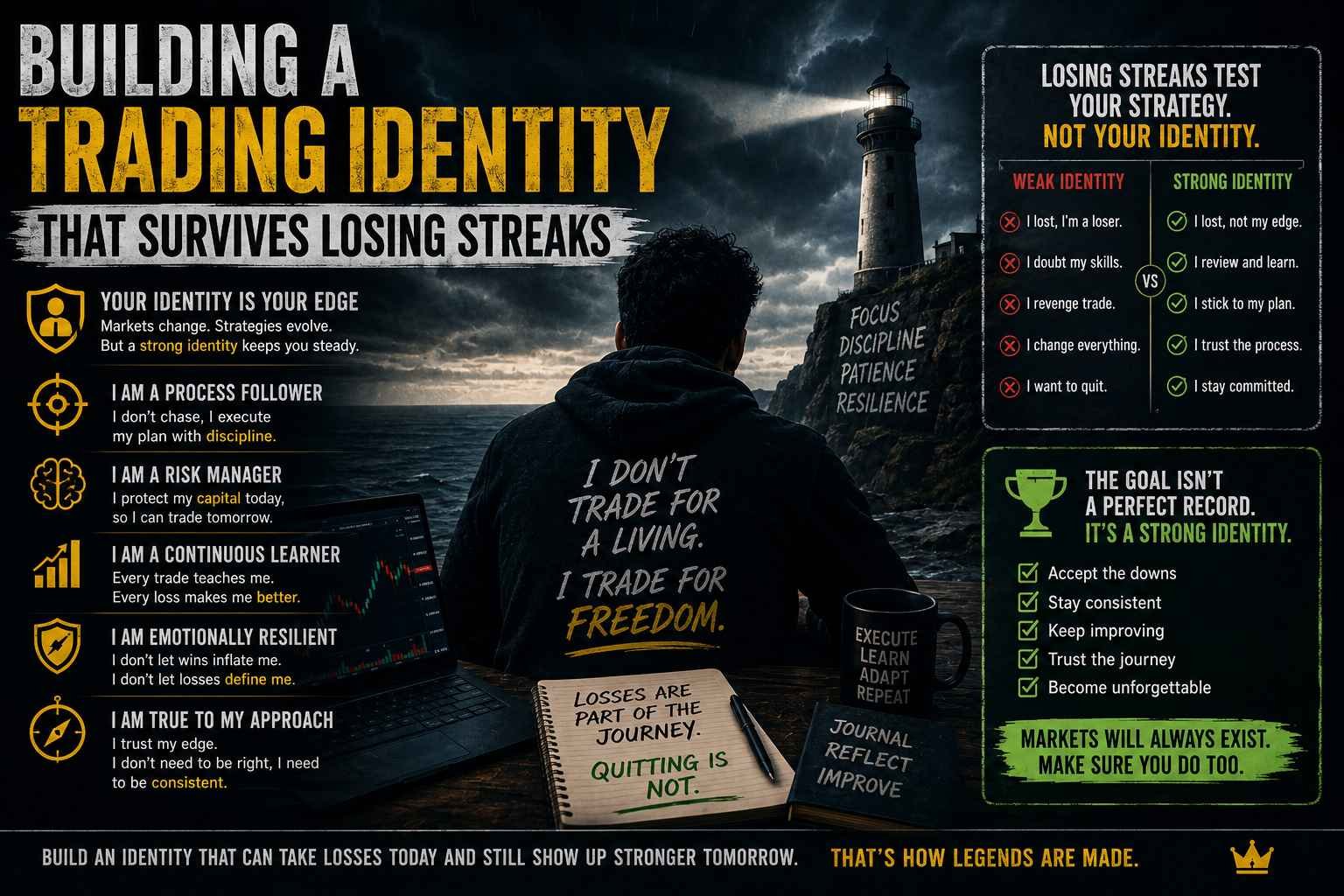 Building a Trading Identity That Survives Losing Streaks