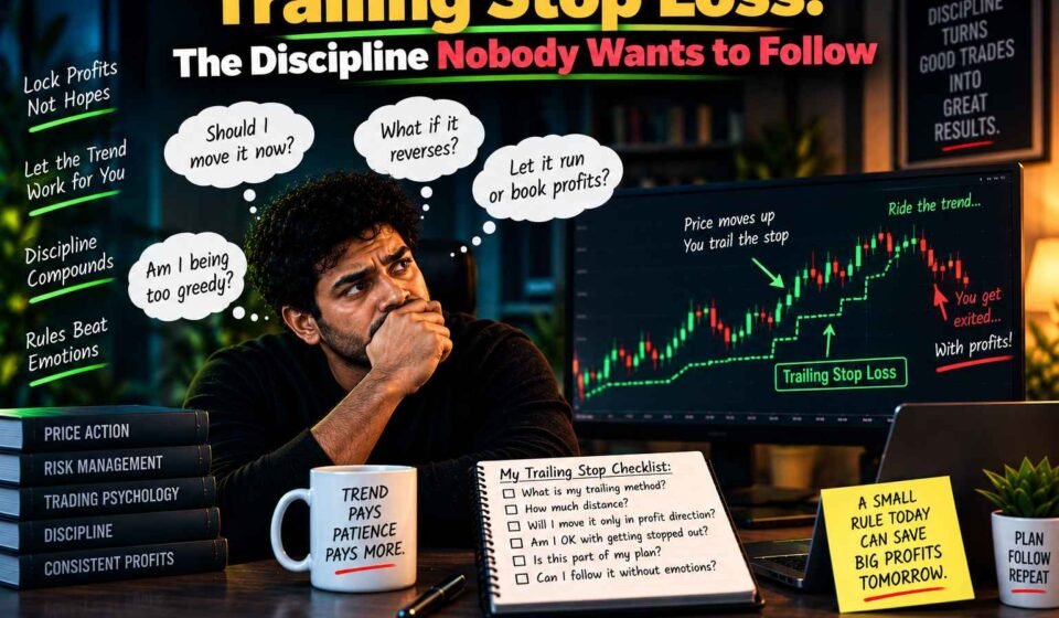 Trailing Stop Loss: The Discipline Nobody Wants to Follow