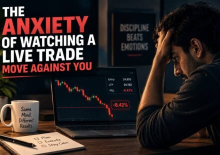 The Anxiety of Watching a Live Trade Move Against You