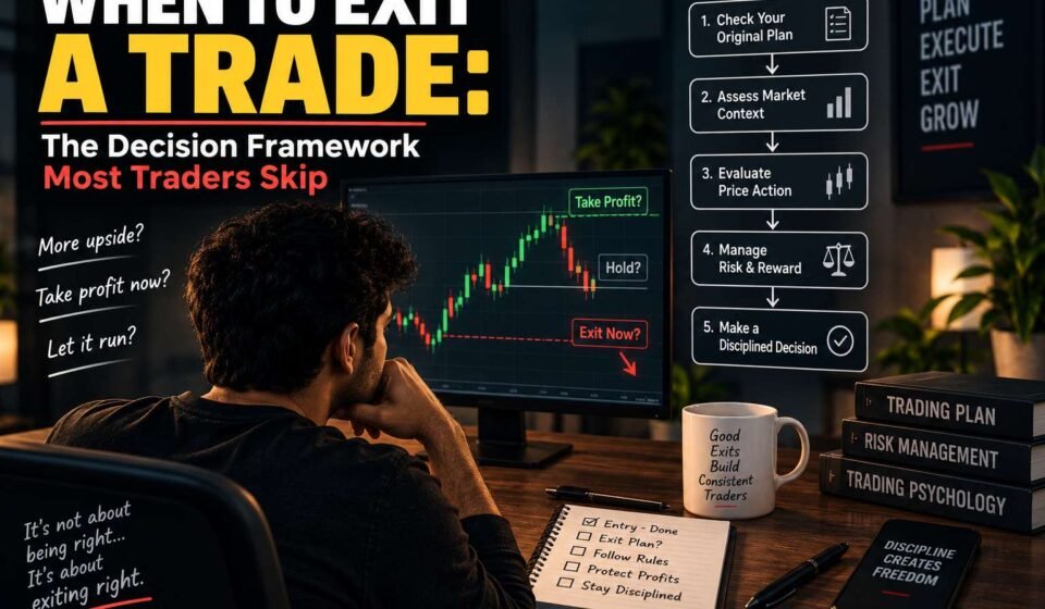 When to Exit a Trade: The Decision Framework Most Traders Skip