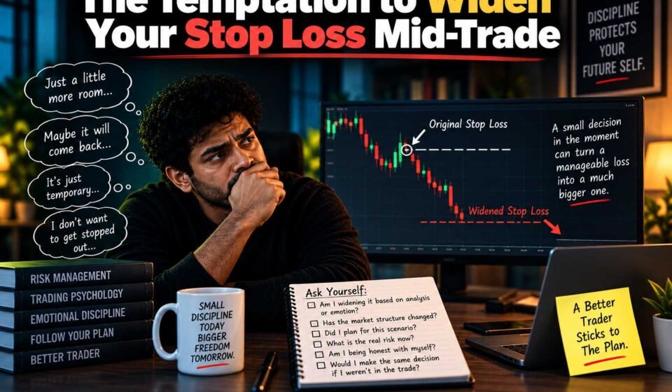 The Temptation to Widen Your Stop Loss Mid-Trade